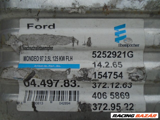 ÚJ EBERSPACHER hangtompító [04.497.83] : Ford Mondeo 5. kép